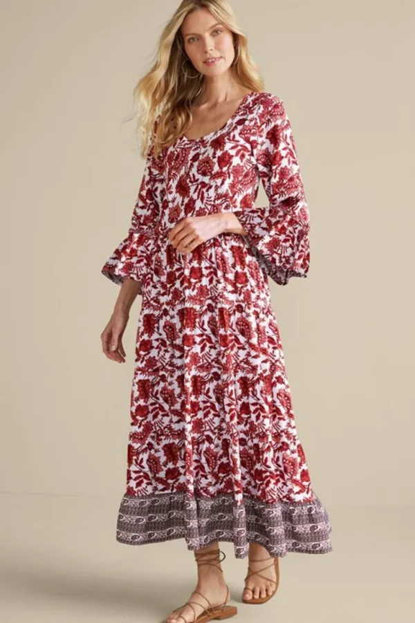 Soft Surroundings Lily Midi Dress- Dresses