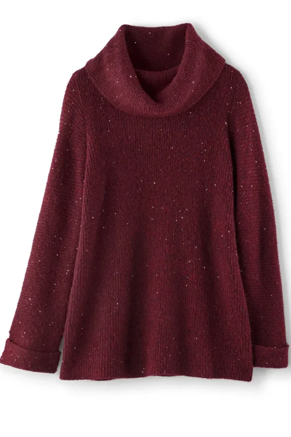 Soft Surroundings Linley Sequin Sweater- Tops | Sweaters & Cardigans