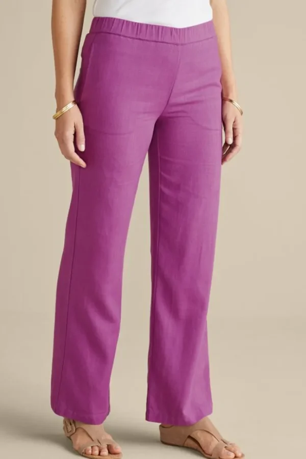 Soft Surroundings Lizette Wide-Leg Pant- Pants