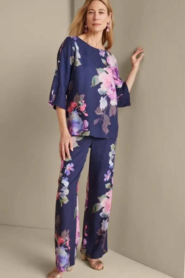 Soft Surroundings Lizette Wide-Leg Pant- Pants