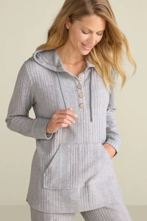 Soft Surroundings Loungy Lover Hoodie- Tops | Sleepwear & Lounge