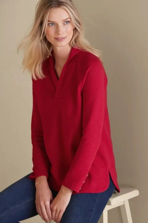 Soft Surroundings Macie Pullover- Tops