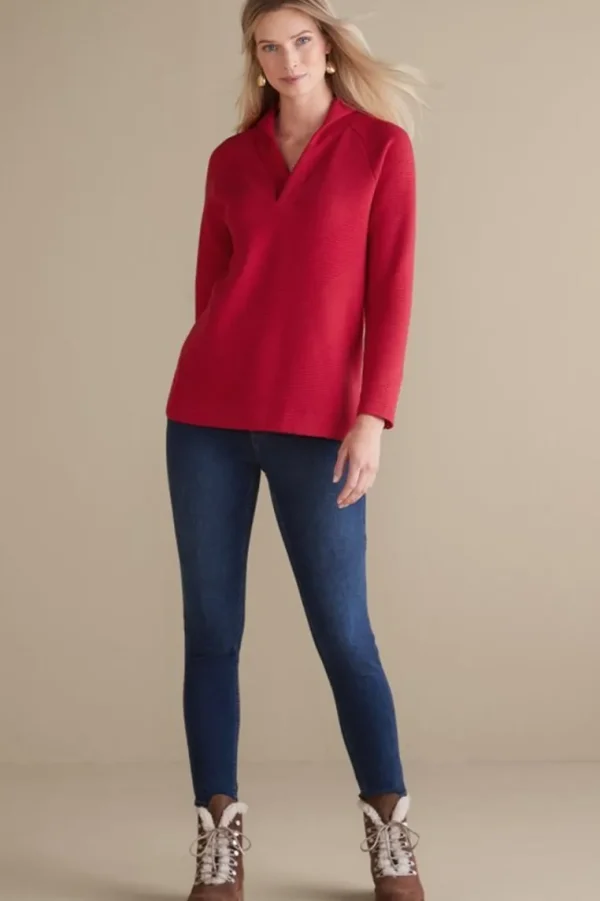 Soft Surroundings Macie Pullover- Tops