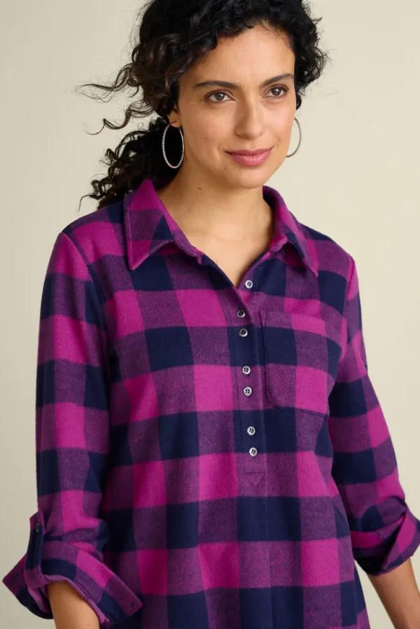 Soft Surroundings Mad About Plaid Tunic- Tops | Tunics & Leggings