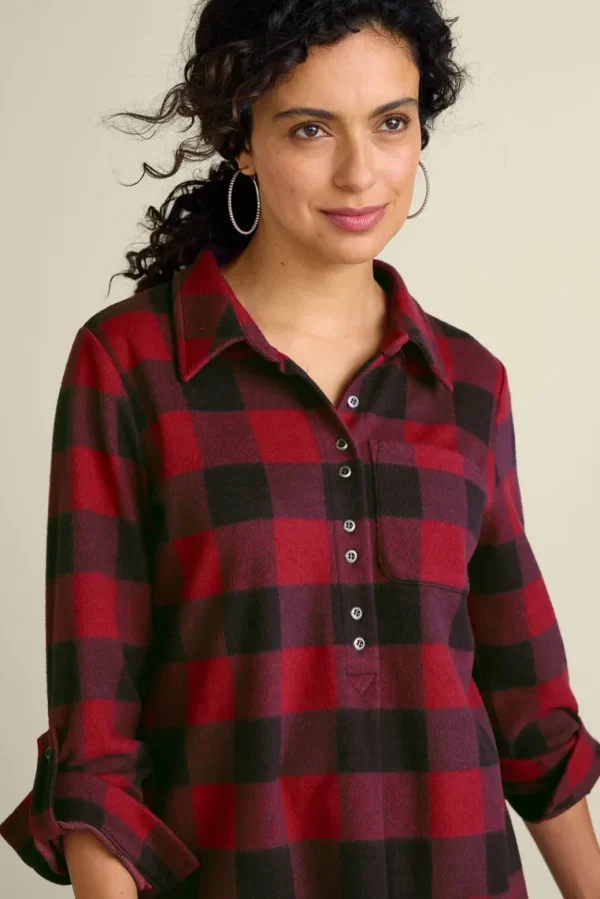 Soft Surroundings Mad About Plaid Tunic- Tops | Tunics & Leggings