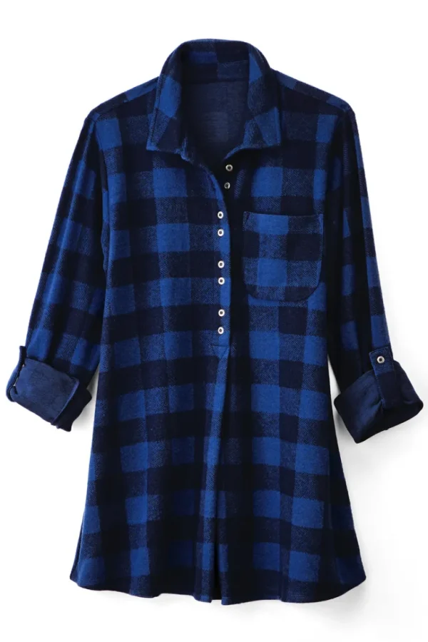 Soft Surroundings Mad About Plaid Tunic- Tops | Tunics & Leggings