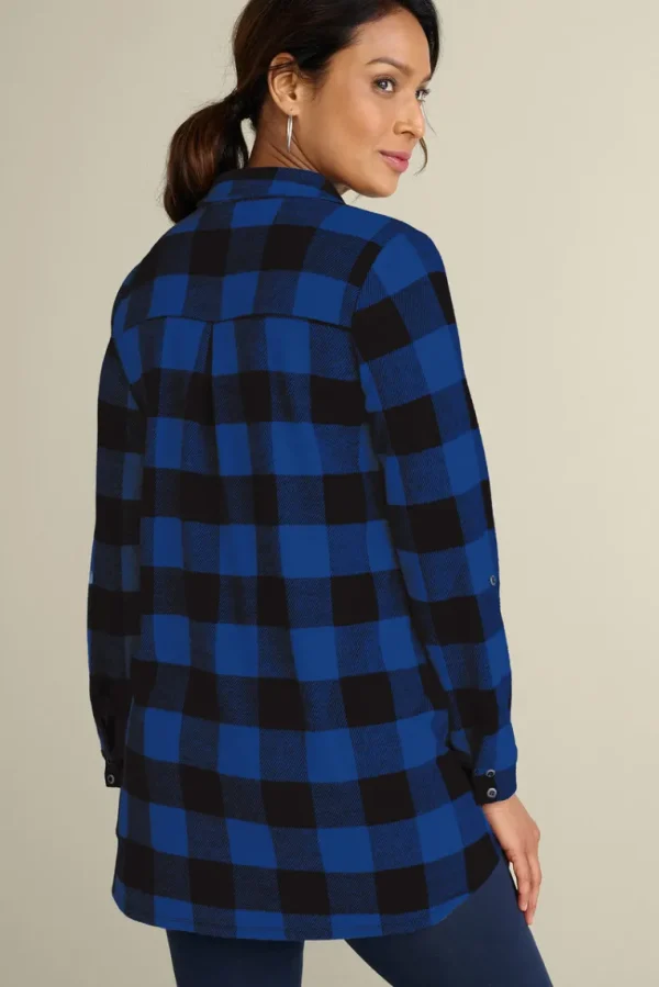 Soft Surroundings Mad About Plaid Tunic- Tops | Tunics & Leggings