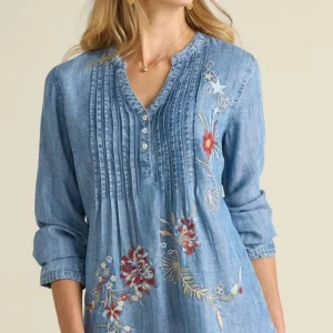 Soft Surroundings Maddie Tencel™ Tunic- Tops