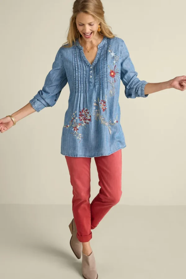 Soft Surroundings Maddie Tencel™ Tunic- Tops