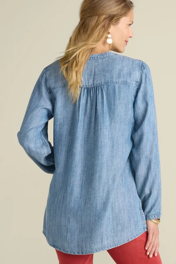 Soft Surroundings Maddie Tencel™ Tunic- Tops