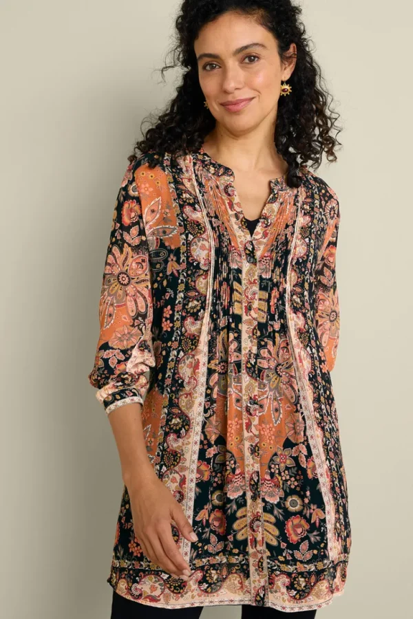 Soft Surroundings Makara Tunic Top & Tank- Tops | Tunics & Leggings