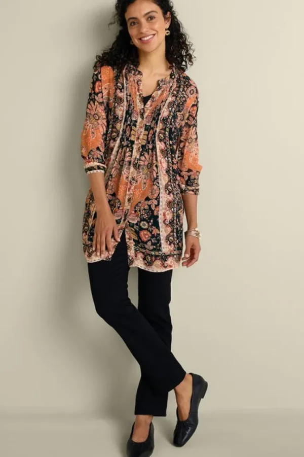 Soft Surroundings Makara Tunic Top & Tank- Tops | Tunics & Leggings