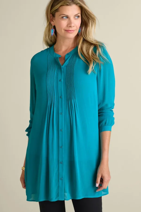 Soft Surroundings Makara Tunic Top & Tank- Tops | Tunics & Leggings