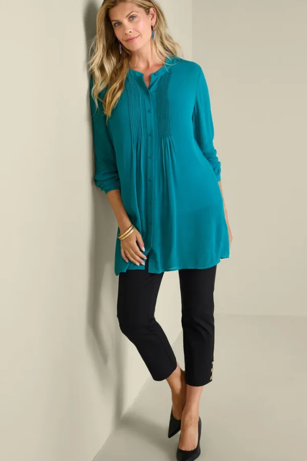 Soft Surroundings Makara Tunic Top & Tank- Tops | Tunics & Leggings