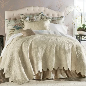 Soft Surroundings Marguerite Scalloped Quilt- Bedding | Bedding Collections