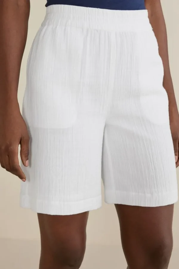 Soft Surroundings Marilla Gauze Shorts- Pants | Shorts