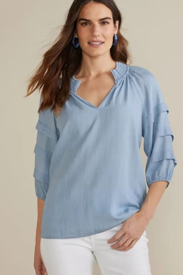 Soft Surroundings Marisol Tencel™ Top- Tops