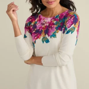 Soft Surroundings Marlyn Tunic Sweater- Tops | Sweaters & Cardigans