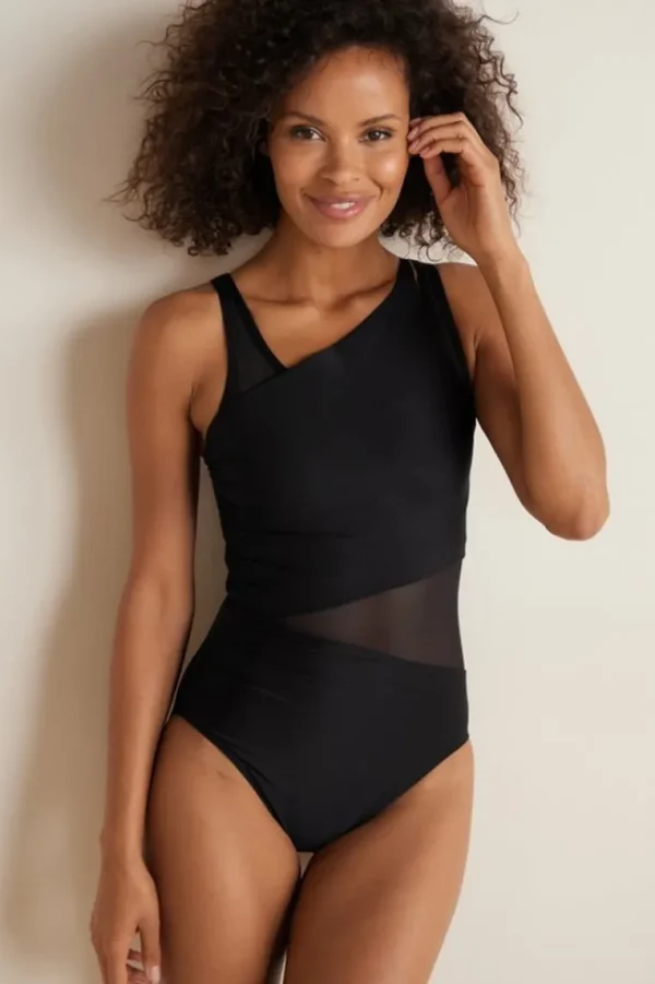 Soft Surroundings Miraclesuit Network Azura 1-Piece- Swimwear