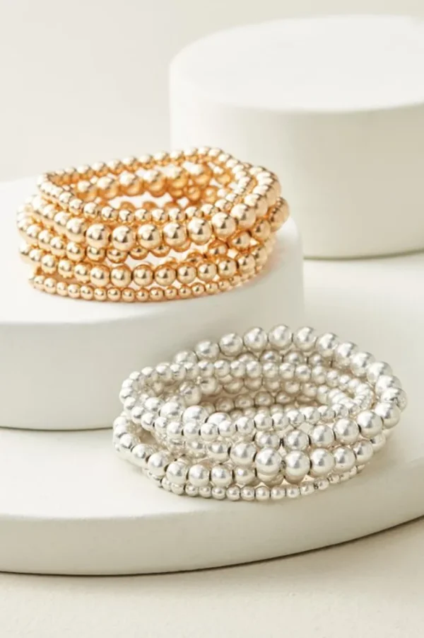 Soft Surroundings Miranda Beaded Bracelet Set- Jewelry | Bracelets