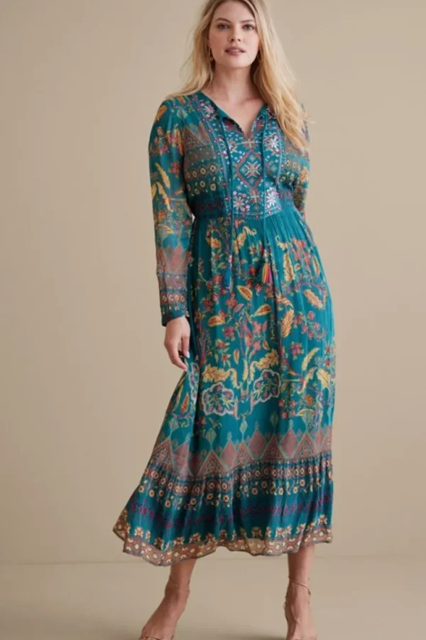 Soft Surroundings Mirapani Dress- Dresses