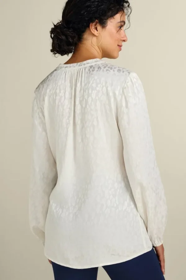 Soft Surroundings Mirasol Jacquard Tunic- Tops