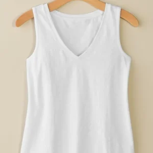 Soft Surroundings Mistral Supima Slub Tank- Tops