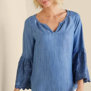 Soft Surroundings Misty Tencel™ Shirt- Tops