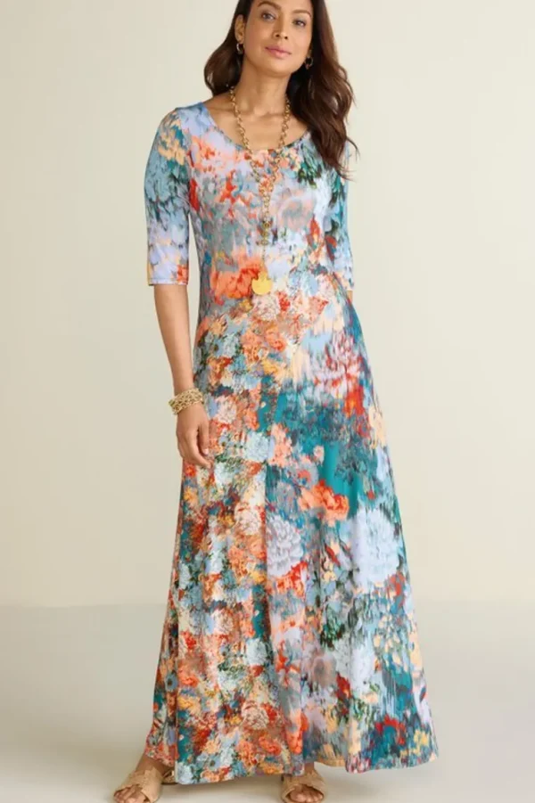 Soft Surroundings Nanette Dress- Dresses