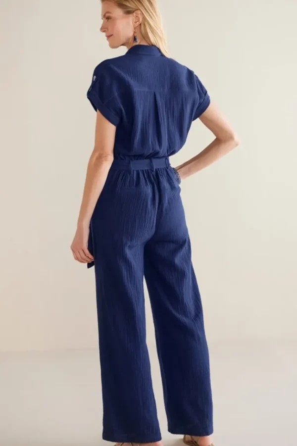 Soft Surroundings Natasha Gauze Jumpsuit- Dresses | Jumpsuits