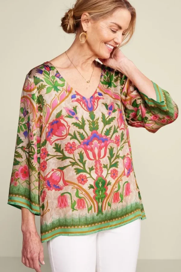 Soft Surroundings Neriah Top- Tops