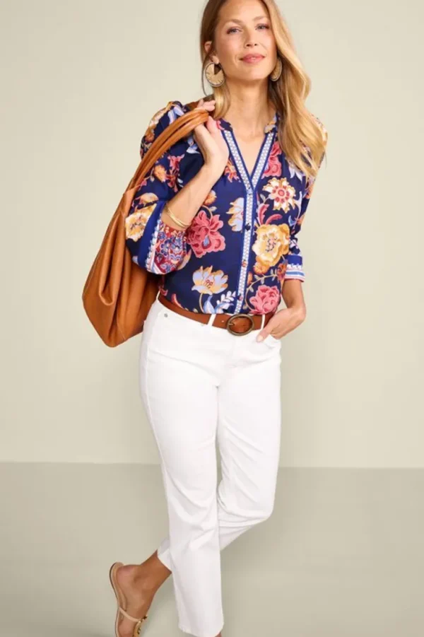 Soft Surroundings Ohana Blouse- Tops