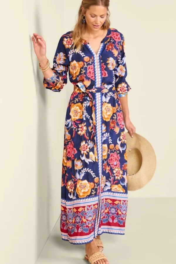 Soft Surroundings Ohana Maxi Dress- Dresses