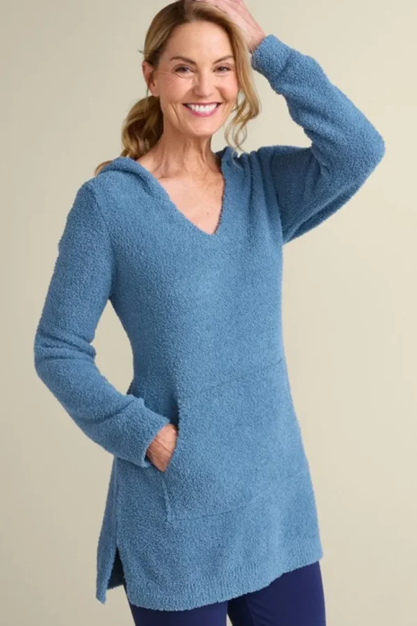 Soft Surroundings Orabella Sweater Hoodie- Tops | Sleepwear & Lounge