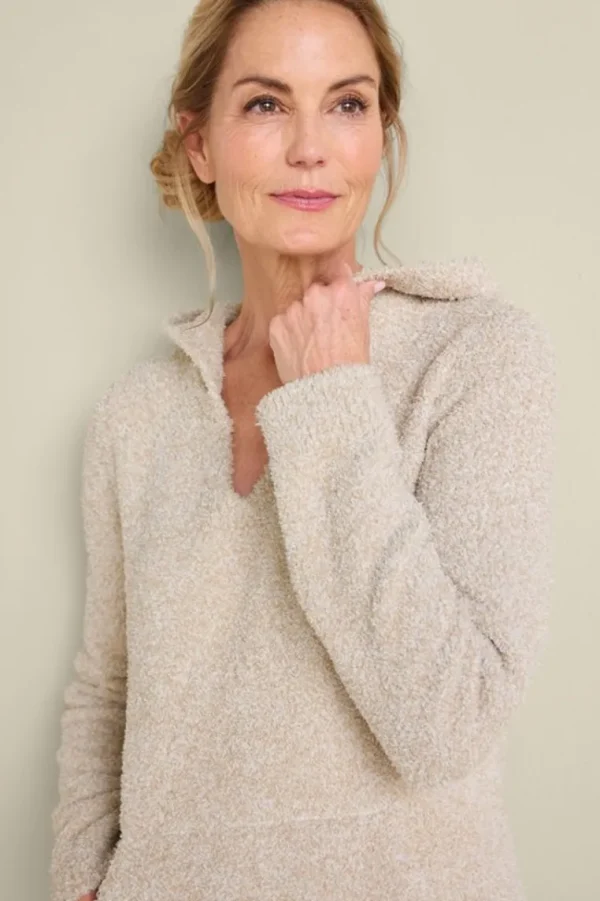 Soft Surroundings Orabella Sweater Hoodie- Tops | Sleepwear & Lounge