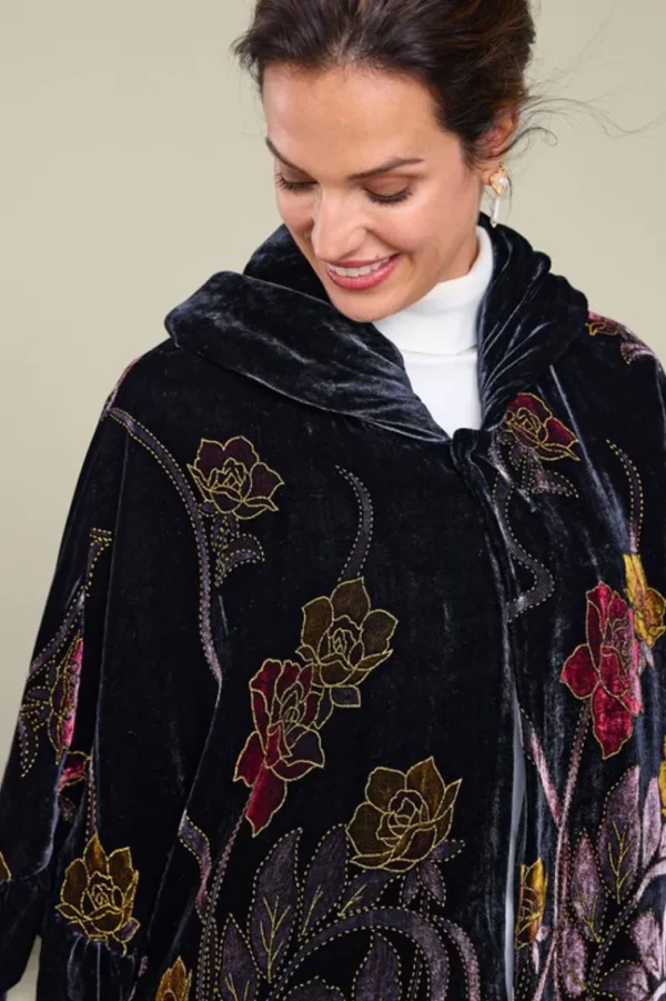 Soft Surroundings Palara Velvet Wrap- Scarves & Wraps