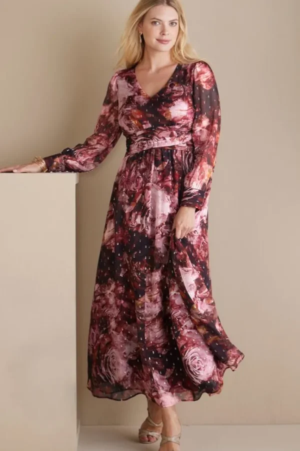 Soft Surroundings Rina Silk Dress- Dresses