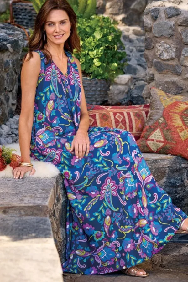 Soft Surroundings Rosalia Maxi Dress- Dresses