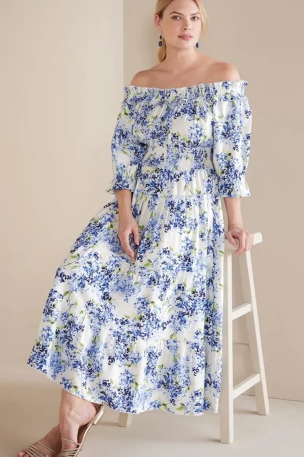 Soft Surroundings Rosana Maxi Dress- Dresses