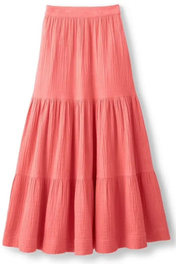 Soft Surroundings Ruari Gauze Maxi Skirt- Skirts