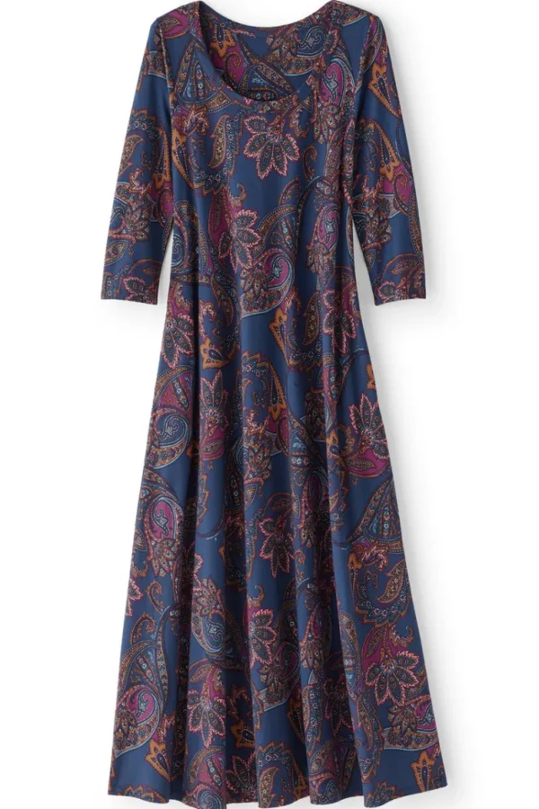 Soft Surroundings Santiago 3/4 Sleeve Dress- Dresses