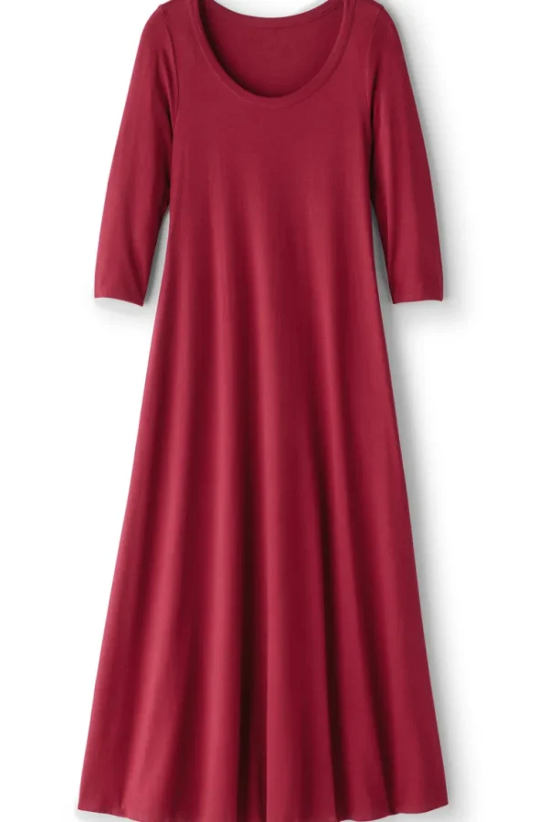 Soft Surroundings Santiago 3/4 Sleeve Dress- Dresses