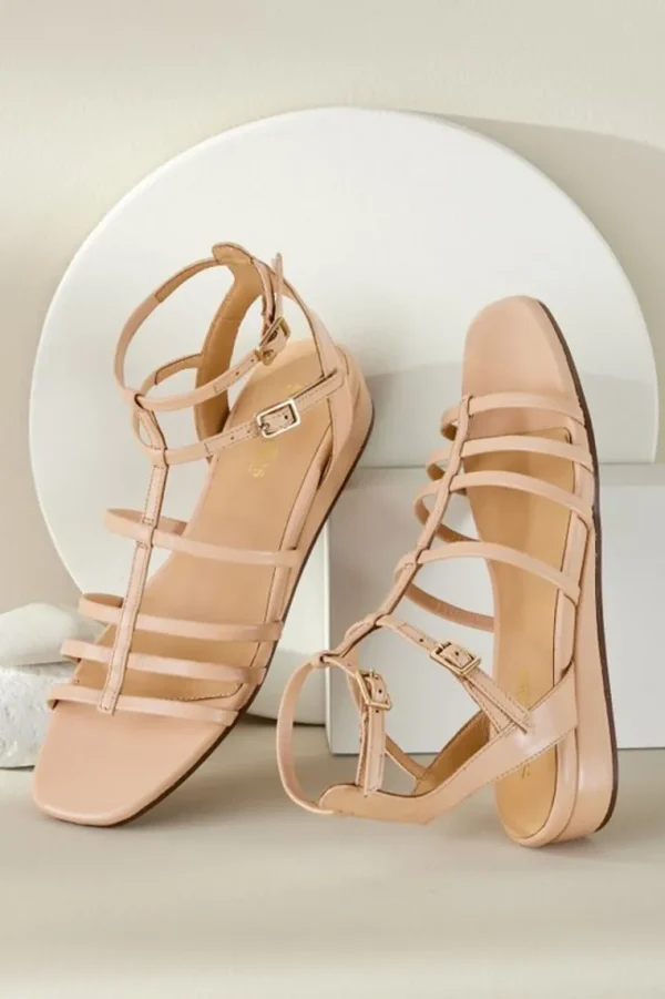 Soft Surroundings Seychelles Luxurious Strappy Sandal- Shoes