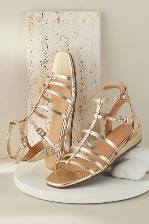 Soft Surroundings Seychelles Luxurious Strappy Sandal- Shoes