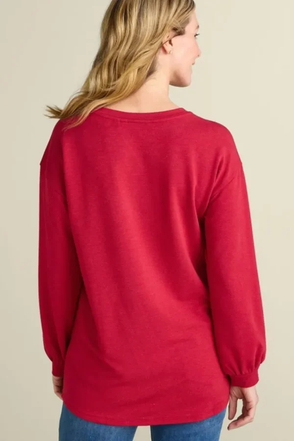 Soft Surroundings Siesta Soft Button Shoulder Tunic- Tops