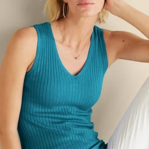 Soft Surroundings Soft Essential Ribbed Sweater Tank- Tops | Sweaters & Cardigans