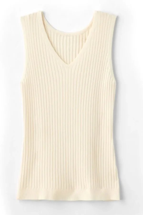 Soft Surroundings Soft Essential Ribbed Sweater Tank- Tops | Sweaters & Cardigans