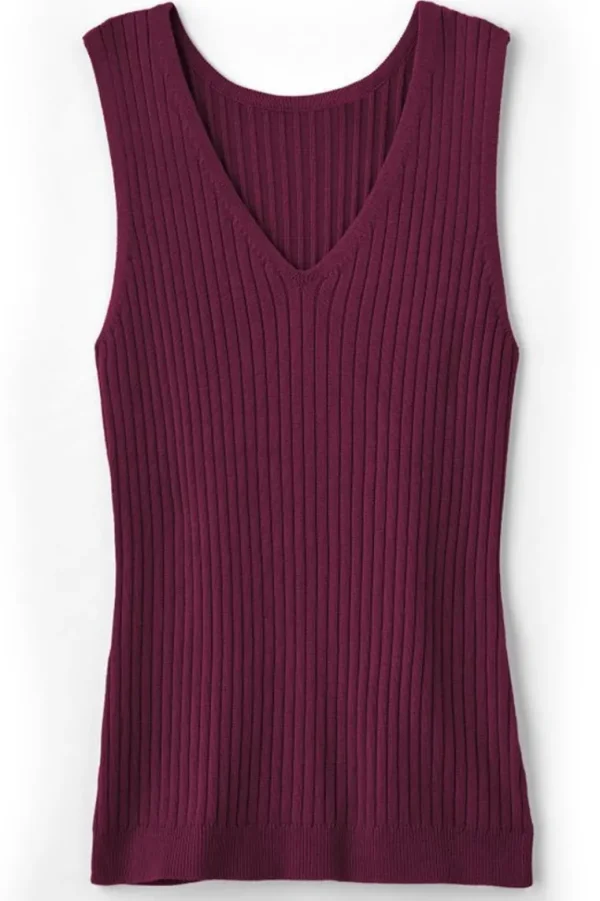 Soft Surroundings Soft Essential Ribbed Sweater Tank- Tops | Sweaters & Cardigans