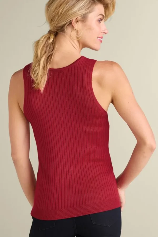 Soft Surroundings Soft Essential Ribbed Sweater Tank- Tops | Sweaters & Cardigans