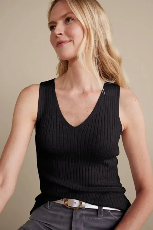 Soft Surroundings Soft Essential Ribbed Sweater Tank- Tops | Sweaters & Cardigans